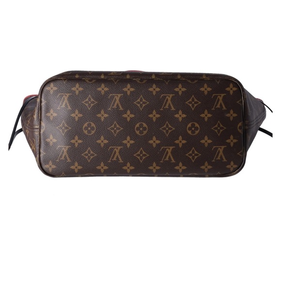 Louis Vuitton Tote Bag Neverfull MM Tote Flamingo M41663 Monogram Canvas + Pouch - Picture 6 of 15